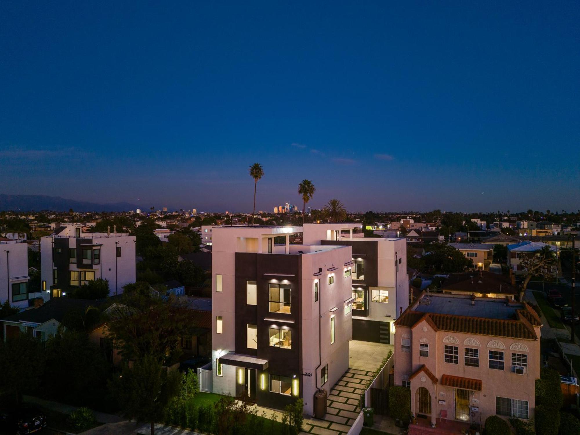 Brand New Modern 4 Bedroom House Pickfair Village Los Angeles Luaran gambar